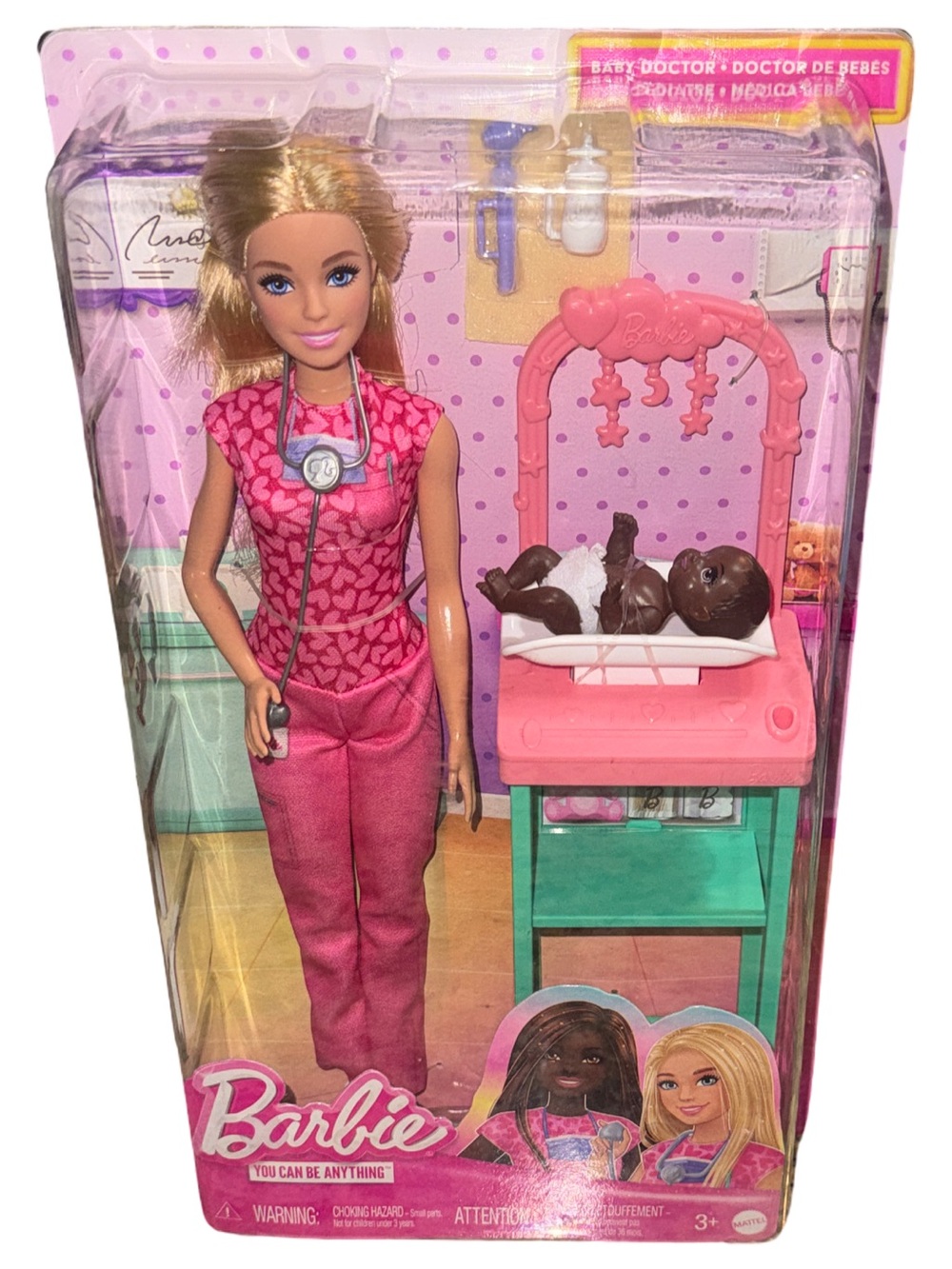 Barbie Baby Doctor Doll with Blonde Fashion Doll
New in Box
Be Anything Doc Doll
